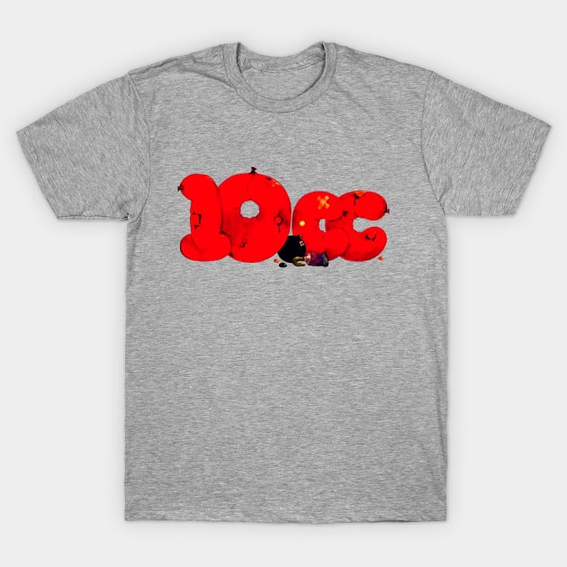 10cc baloon T-Shirt by the haunted bathroom